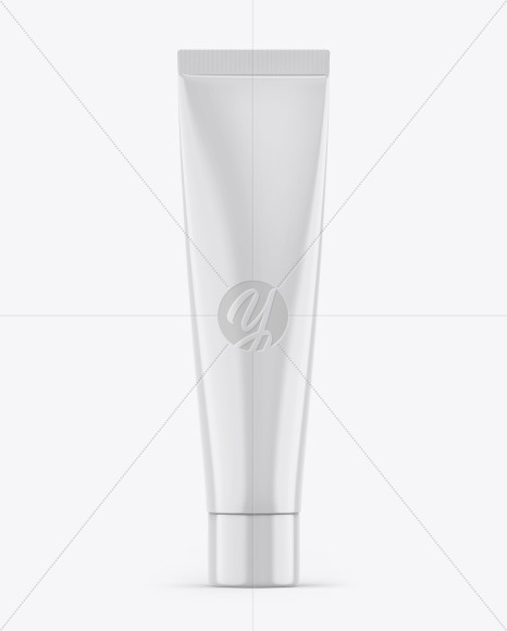 Glossy Cosmetic Tube Mockup