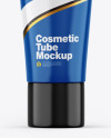 Glossy Cosmetic Tube Mockup