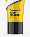 Glossy Cosmetic Tube Mockup