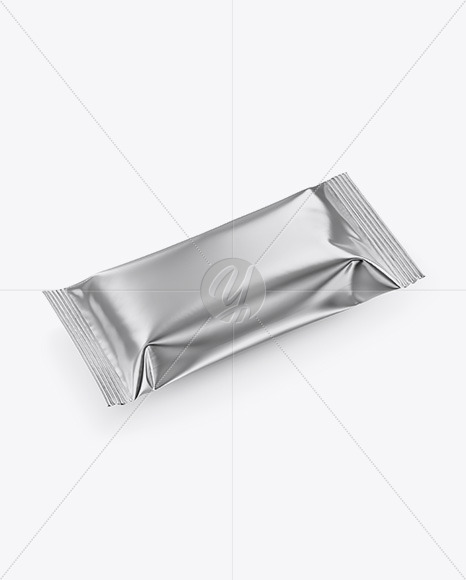 Metallic Snack Bar Mockup