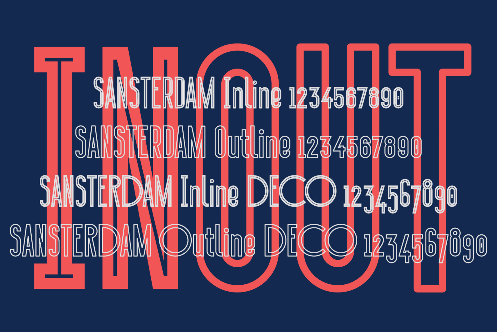 Sansterdam Inline & Outline Sansterdam Inline & Outline