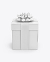 Matte Gift Box Mockup