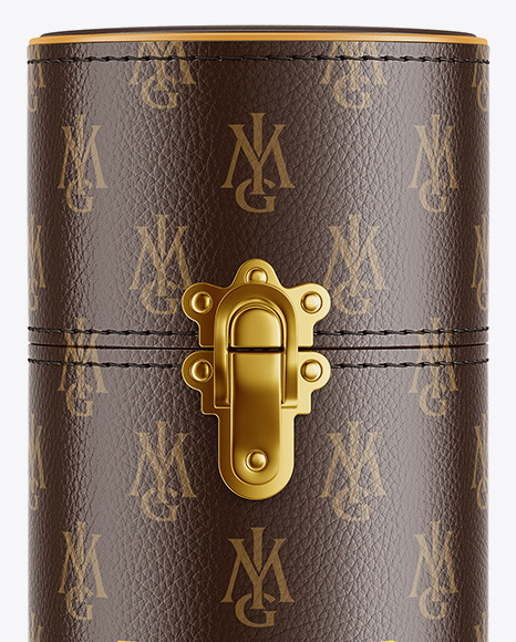 Rough Leather Tube Mockup