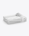 Matte Gift Box Mockup