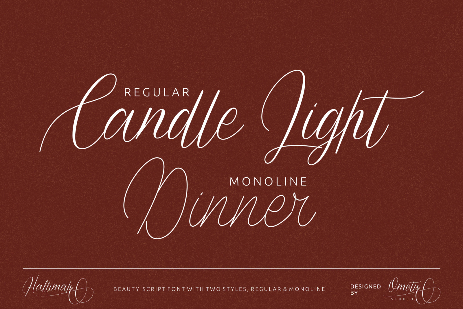 Hallimah Script Font Hallimah Script Font