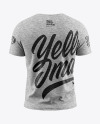 Melange Men’s T-Shirt Mockup