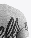 Melange Men’s T-Shirt Mockup