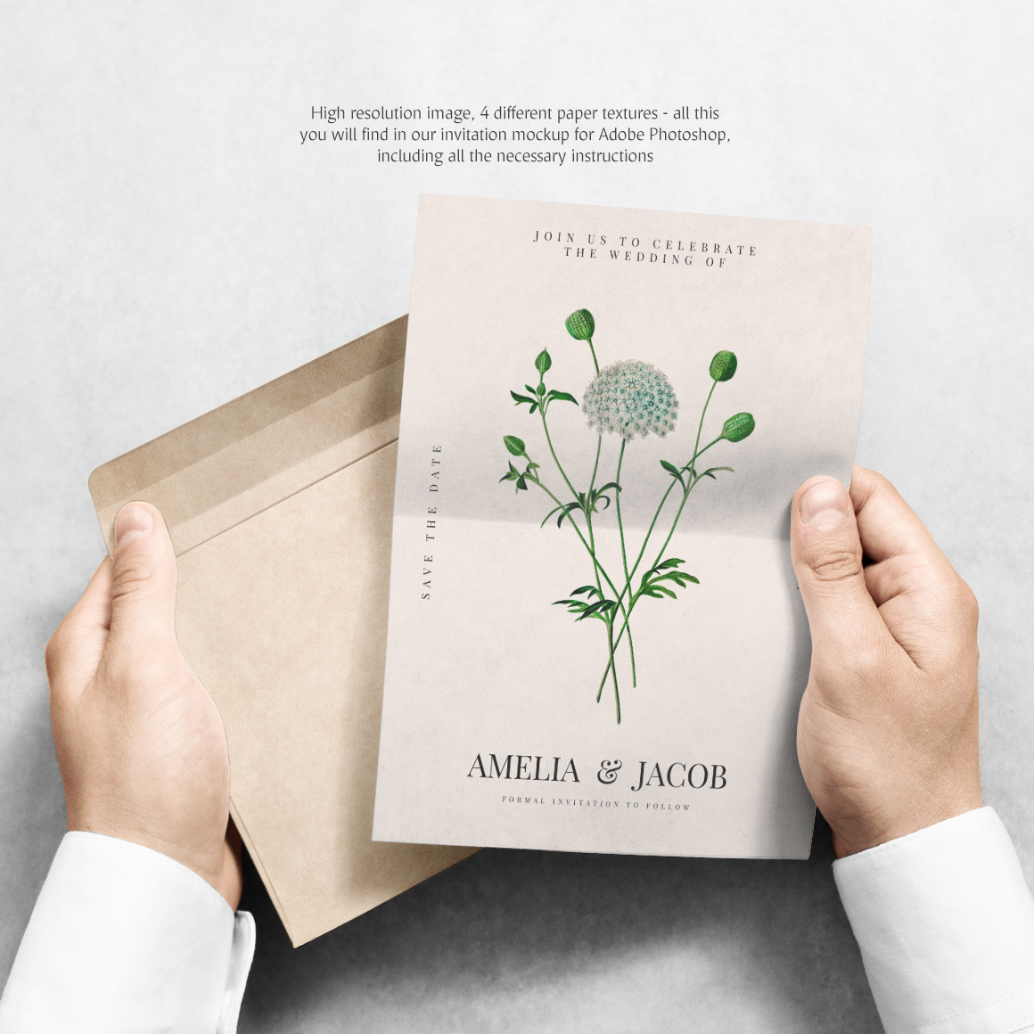 Invitation Mockup Invitation Mockup