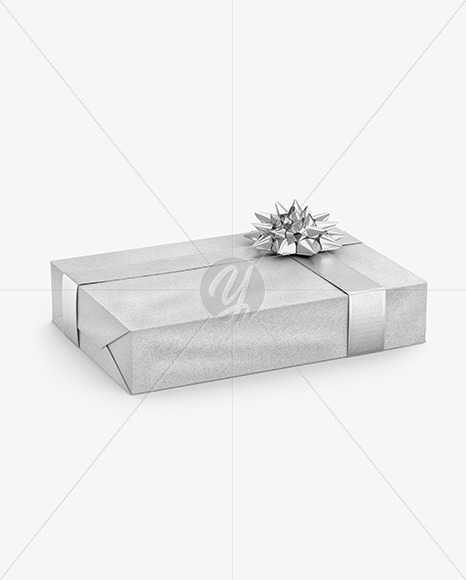 Kraft Gift Box Mockup