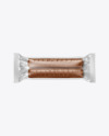 Two Chocolate Covered Cookie Bars Mockup