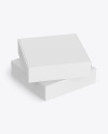 Two Paper Boxes Mockup