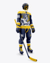 Men’s Full Ice Hockey Kit mockup (Hero Shot)