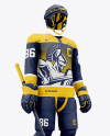 Men’s Full Ice Hockey Kit mockup (Hero Shot)