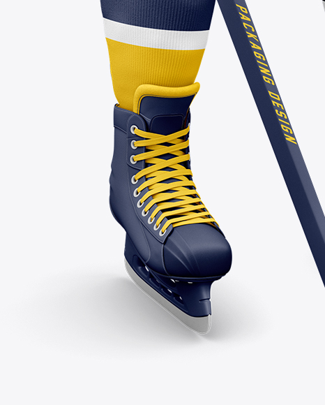 Men’s Full Ice Hockey Kit mockup (Hero Shot)