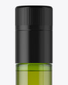 250ml Green Glass Olive Oil Bottle Mockup