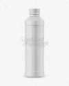 Plastic Bottle Mockup - Front View