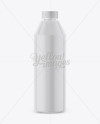 Plastic Bottle Mockup - Front View