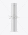 Plastic Tube Mockup - Front View