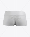 Women's Fitness Shorts Mockup - Back View