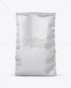 Matte Stand-up Bag Mockup - Front View