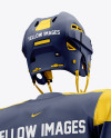 Men’s Full Ice Hockey Kit mockup (Hero Back Shot)