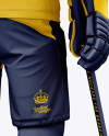 Men’s Full Ice Hockey Kit mockup (Hero Back Shot)