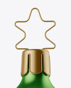 Metallic Christmas Bell Mockup - Front View