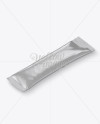 Plastic Stick Sachet Mockup - Halfside View (High-Angle Shot)