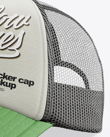 Trucker Cap Mockup