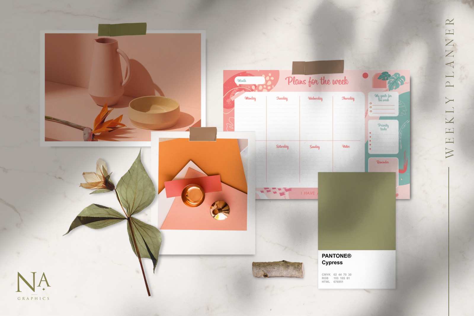 Modernistic Weekly Planner Modernistic Weekly Planner