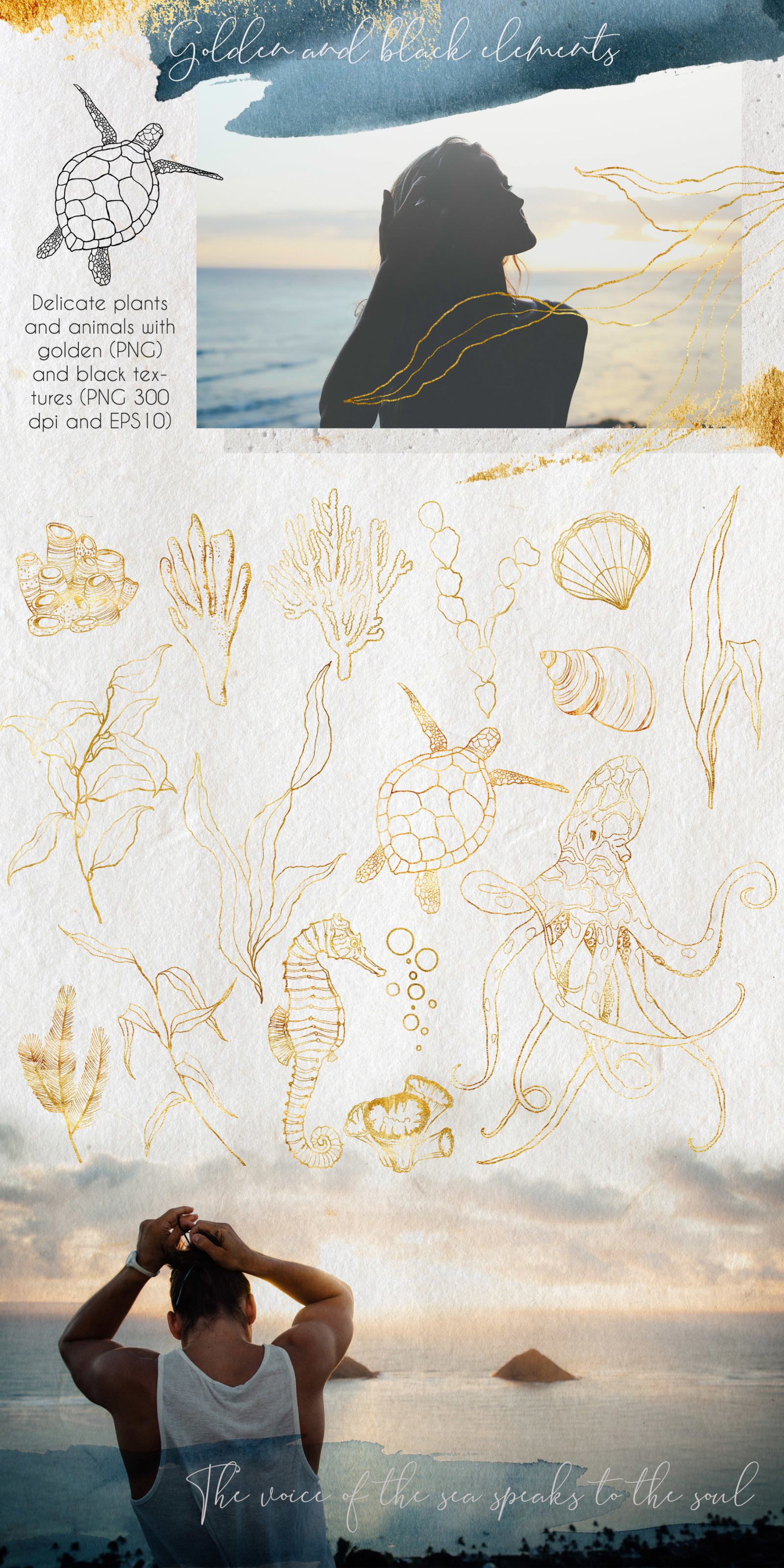 Ocean soul. Graphic collection