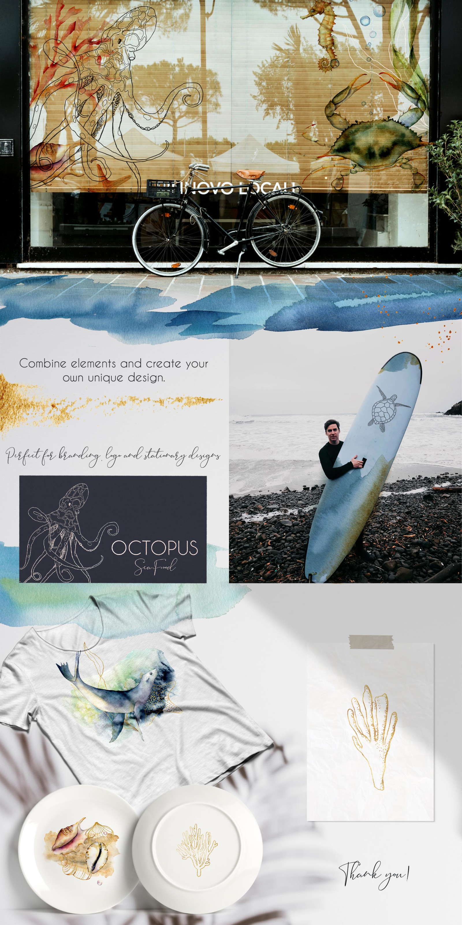 Ocean soul. Graphic collection