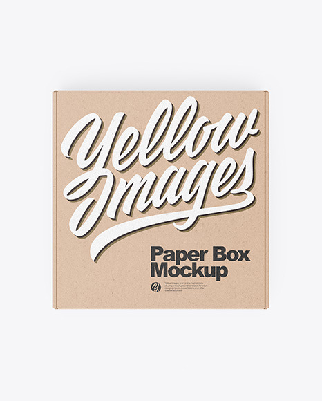 Kraft Box Mockup