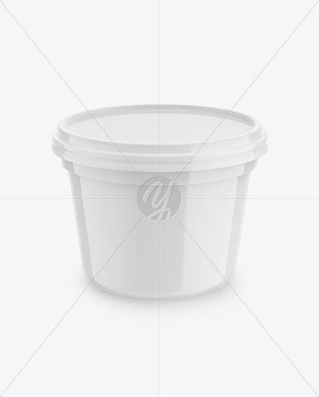 Glossy Cream Jar Mockup