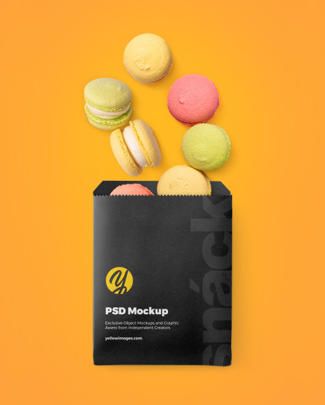 Paper Snack Pack Mockup