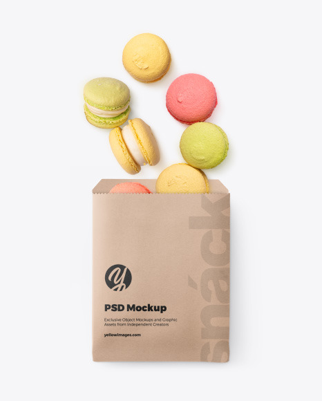 Paper Snack Pack Mockup