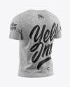 Melange Men’s T-Shirt Mockup