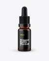 Amber Dropper Bottle Mockup Amber Dropper Bottle Mockup