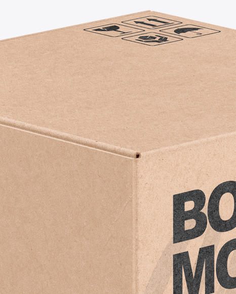 Kraft Box Mockup