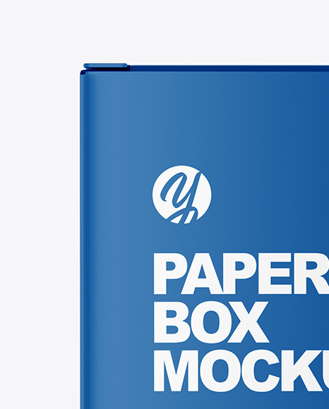 Paper Box Mockup