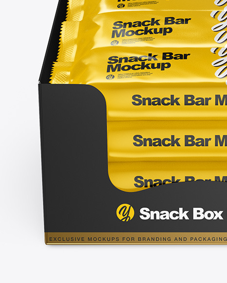 Snack Box Mockup