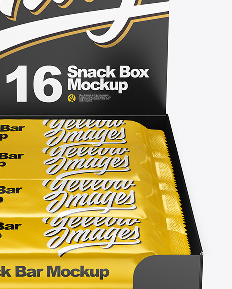 Snack Box Mockup