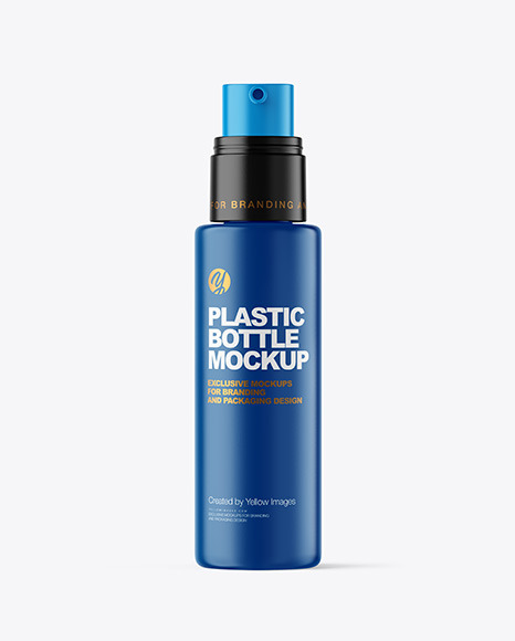 Matte Cosmetic Bottle Mockup - Bottle mockup