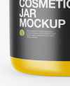 Matte Cosmetic Jar Mockup