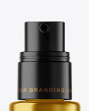 Metallic Cosmetic Bottle Mockup