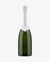 Champagne Bottle Mockup