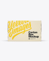 Carton Box Mockup