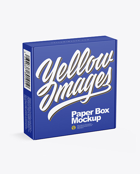 Paper Box Mockup