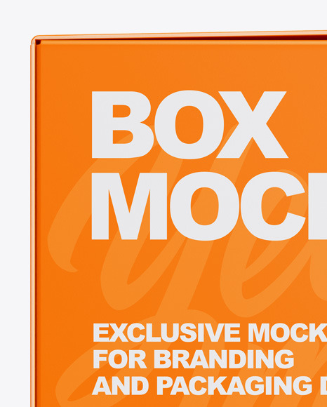 Paper Box Mockup