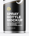 Glitter Spray Bottle Mockup